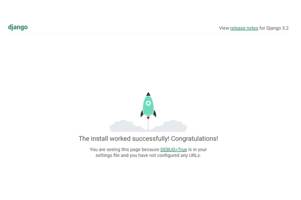 Successful Django Installation
